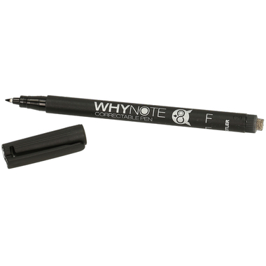 WHYNOTE Stift WNPEN001 schwarz, korrigierbar