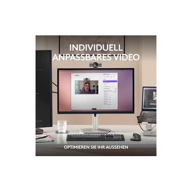 Logitech Webcam MX Brio 4K Pale Grey