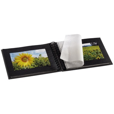 HAMA Album Fine Art 90150 240x170mm, noir 25 pages