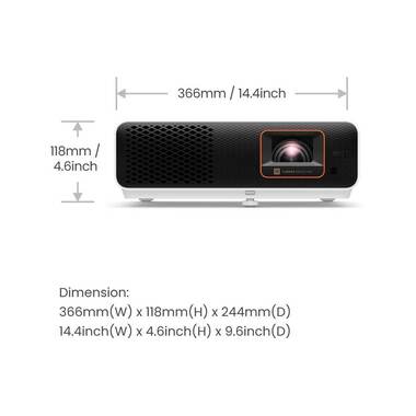 BenQ proiettore a corto raggio X500i