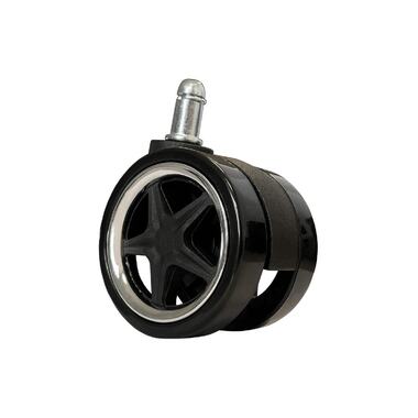 LC-Power Ruote LC-CASTERS-DRIFT Set da 5 Cromato