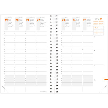 QUO-VADIS Agenda Time&Life Pock. 2026 539129Q 1S/2P kaki ML 10x15cm