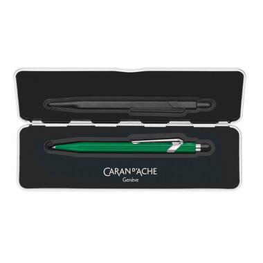 CARAN D'ACHE Kugelschreiber 849 Colormat-X 849.734 grün, Slimpack