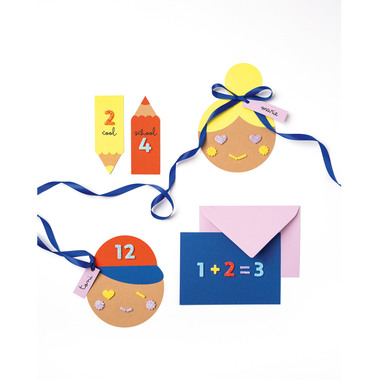 FOLIA Adesivi in gommapiuma 23778 Glitter Numbers 112 pezzi