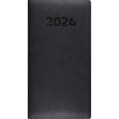 SIMPLEX Taschenagenda Simply Flex 2026 6950J1.26 1W/2S schwarz ML 8.7x15.3cm