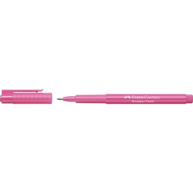 FABER-CASTELL Penna Broadpen 1554 0.8mm 155426 rosa