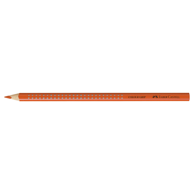 FABER-CASTELL Farbstift Colour Grip 112418 scharlachrot