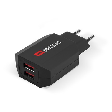 Crosscall Dual-USB wall charger black