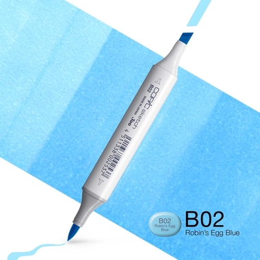 COPIC Marker Sketch 21075134 B02 - Robin's Egg Blue
