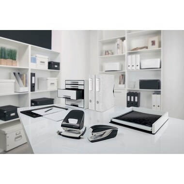 LEITZ Bürolocher NeXXt WOW 5008 5008-20-95 schwarz 30 Blatt