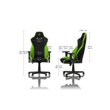 Nitro Concepts Chaise de gaming S300 Vert