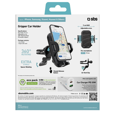 Support de voiture avec clip extra-fort | SBS