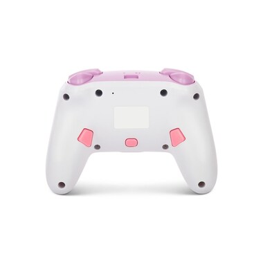 Power A Enhanced Wireless Controller Princess Peach Plaid