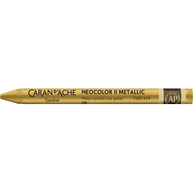 CARAN D'ACHE Wachsmalkreide Neocolor II 7500.499 gold
