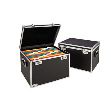 LEITZ Hängemappenbox 6714-00-95 39.8x34.5x37.5cm, schwarz/ch.