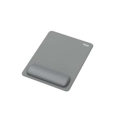 Fellowes Ergonomic Mouse Pad Breyta with Wrist Rest Gray
