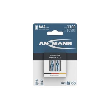 Ansmann Batterie Typ 1100 NiMH AAA 1100 mAh, 4 Pièce/s