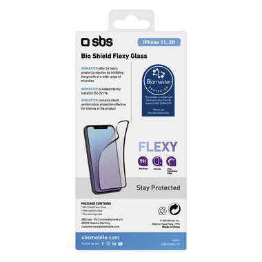 Antimikrobieller Film aus Nanofaser für iPhone 11/XR