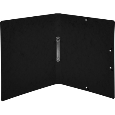 EXACOMPTA Carteletta ad anelli 2.0cm 542551E nero, elastico, 2-anelli A4