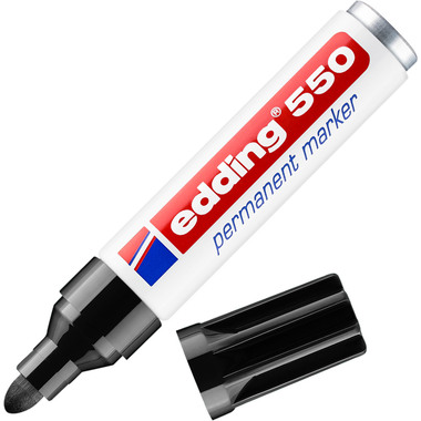 EDDING Marqueur permanent 550 3-4mm 550-1 noir