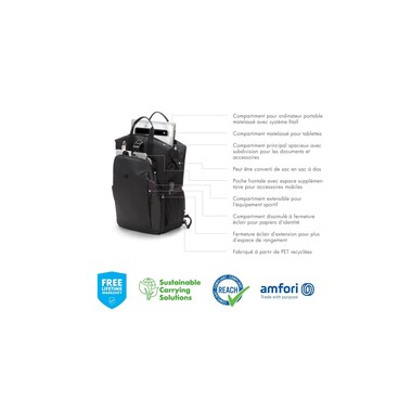 DICOTA Notebook-Rucksack Eco Dual GO für Microsoft Surface