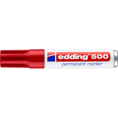 EDDING Permanent Marker 500 2-7mm 500-2 rot