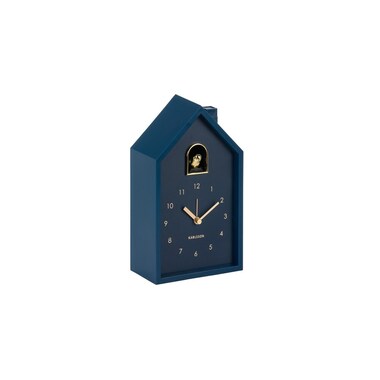 KARLSSON Wecker Modern Cuckoo Oro Dark Blue