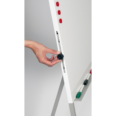 DUFCO Flipchart Standard 74x100cm 399.1 Ablage grau