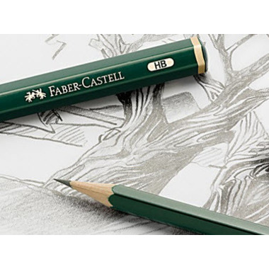 FABER-CASTELL Crayon CASTELL 9000 6H 119016