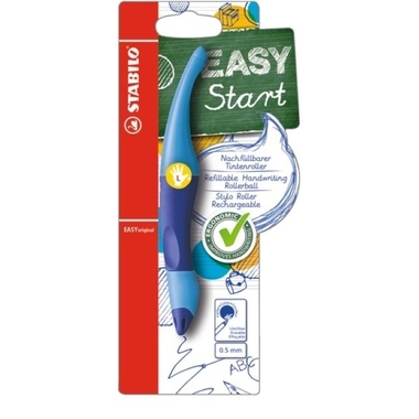 STABILO Roller easy start L 0,5mm B-46834-3 blau