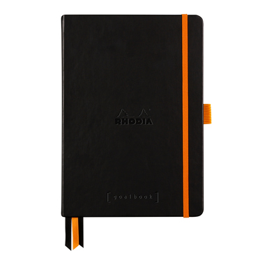 RHODIA Notizbuch Goalbook HC A5 118571C schwarz, dots 120 Blatt