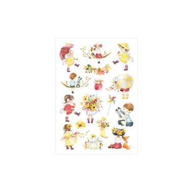 Set di tatuaggi Papierdrachen cavalli e amici di lettura