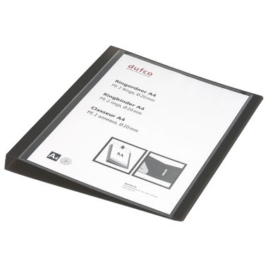 DUFCO Classeur de pres. 51500.03677 A4, 2.8cm, noir