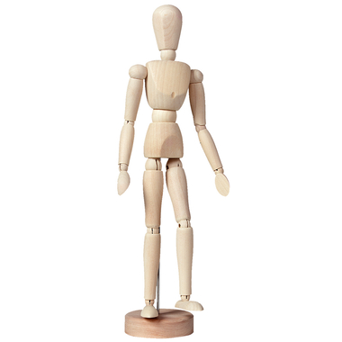 TALENS Mannequin Homme 93400002 30cm, bois naturel