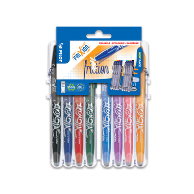 PILOT FriXion Ball Set2Go 0.7mm 150.001.87BL08 Farben ass. 8 Stück