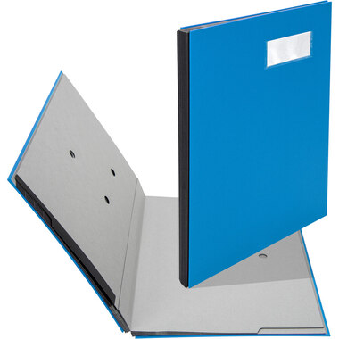 BIELLA Unterschriftenmappe A4 34141005U blau 10-teilig
