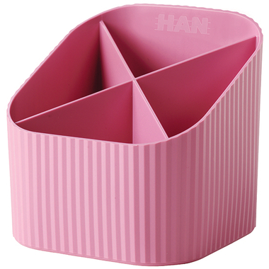 HAN Stifteköcher Re-LOOP 17238-956 pink 4 Fächer