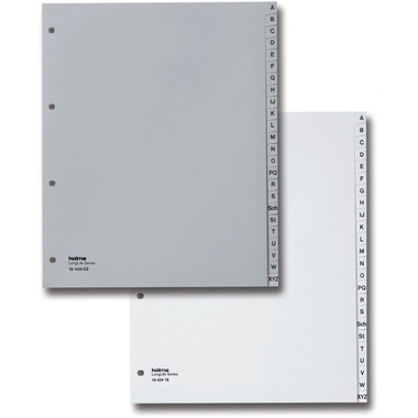 KOLMA Register LongLife A4+ 19.424.03 grau A-Z 24-teilig