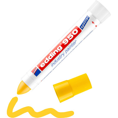 EDDING Industrial Marker 950 10mm 950-5 gelb