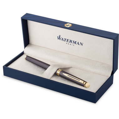 WATERMAN Rollerball Hémisphère M 2207941 Understated Ed. Metal Black