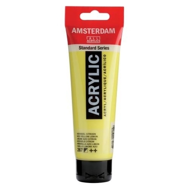 AMSTERDAM Peinture acrylique 120ml 17092672 azo jaune lemon 267