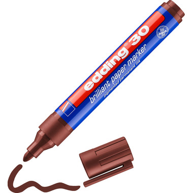 EDDING Permanent Marker 30 1,5-3mm 30-7 braun