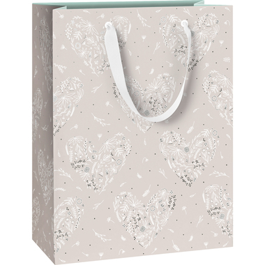 STEWO Sacchetto regalo Eldana 2544510051 grigio 23x30cm