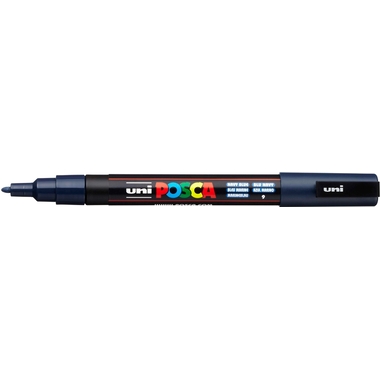 UNI-BALL Posca Marker 0.9-1.3mm PC-3M Navy Blue blu
