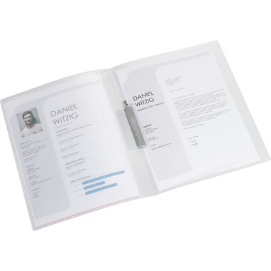 KOLMA Klemmhefter Tender A4 10.016.48 anthrazit, 2-teilig