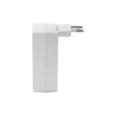 STEFFEN Connecteur multiple 3 x T13, pivotant 320°, blanc