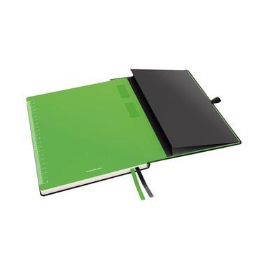 LEITZ Notizbuch Complete 187x244mm 44730095 kariert schwarz