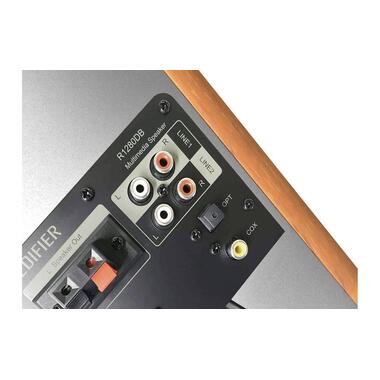 Edifier Paire d’enceintes d’étagère R1280DB Brun