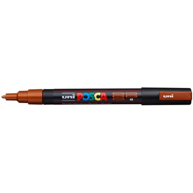 UNI-BALL Posca Marker 0,9-1,3mm PC-3M BRONZE bronze