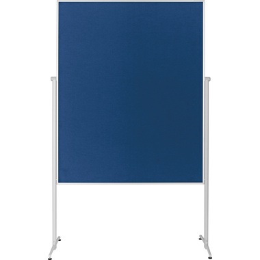MAGNETOPLAN Design-Moderatorentafel Evo+ 1151103 Filz, blau 1200x1500mm
